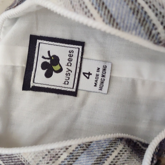 Busy Bees Nordstrom George Boys Romper NWOT 4 - Picture 5 of 12